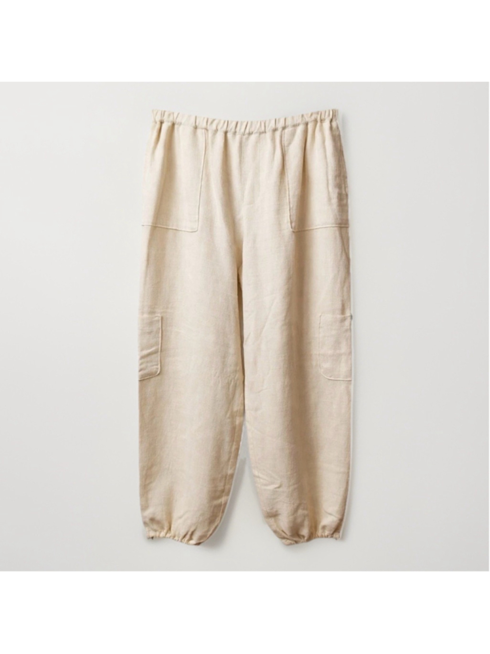 Love Tree Linen Cargo Pants - Size Large